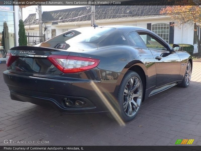Nero Carbonio (Black Metallic) / Cuoio 2012 Maserati GranTurismo S Automatic