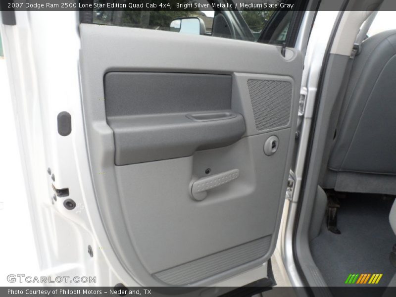 Bright Silver Metallic / Medium Slate Gray 2007 Dodge Ram 2500 Lone Star Edition Quad Cab 4x4