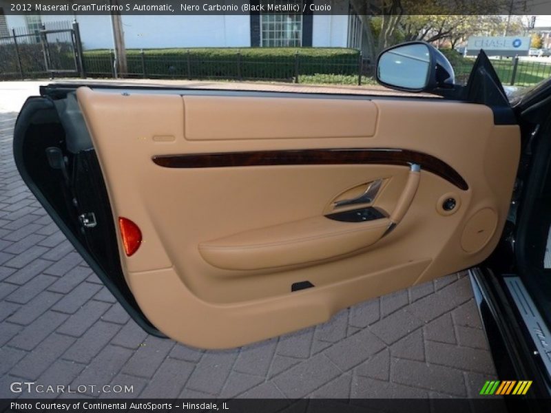 Drivers side door in Cuoio - 2012 Maserati GranTurismo S Automatic