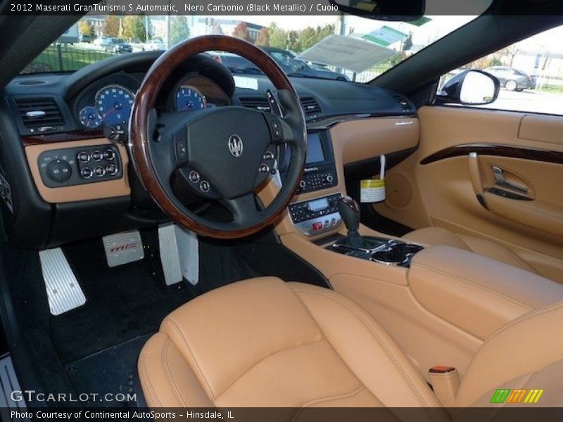  2012 GranTurismo S Automatic Cuoio Interior