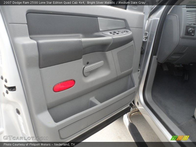 Bright Silver Metallic / Medium Slate Gray 2007 Dodge Ram 2500 Lone Star Edition Quad Cab 4x4