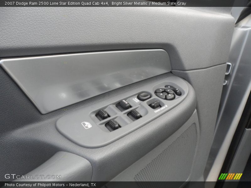 Bright Silver Metallic / Medium Slate Gray 2007 Dodge Ram 2500 Lone Star Edition Quad Cab 4x4