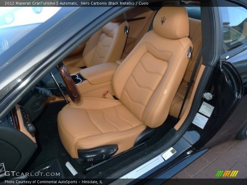 Maserati GranTurismo drivers seat in Cuoio - 2012 Maserati GranTurismo S Automatic