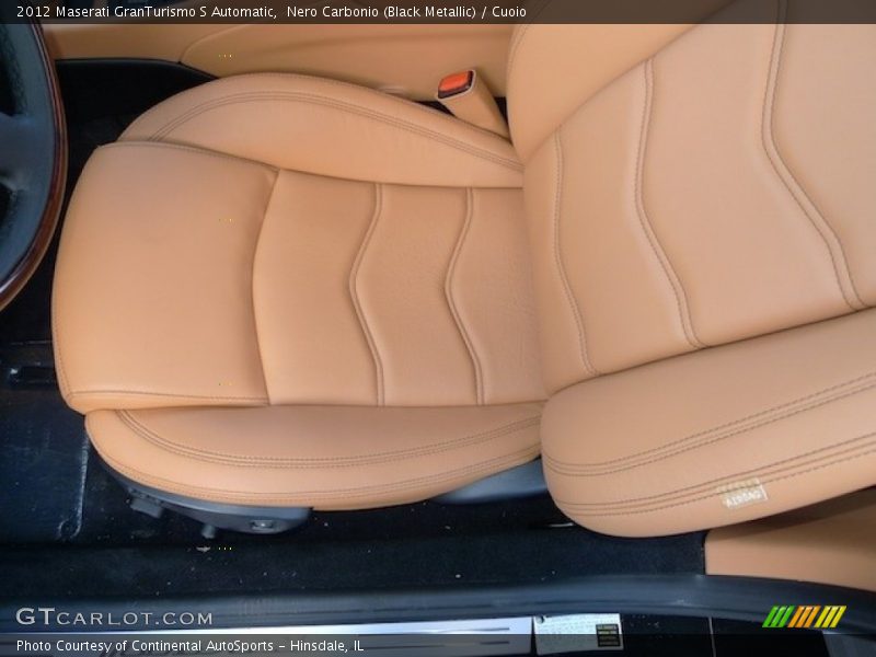 Nero Carbonio (Black Metallic) / Cuoio 2012 Maserati GranTurismo S Automatic