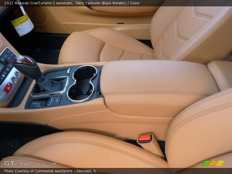Nero Carbonio (Black Metallic) / Cuoio 2012 Maserati GranTurismo S Automatic