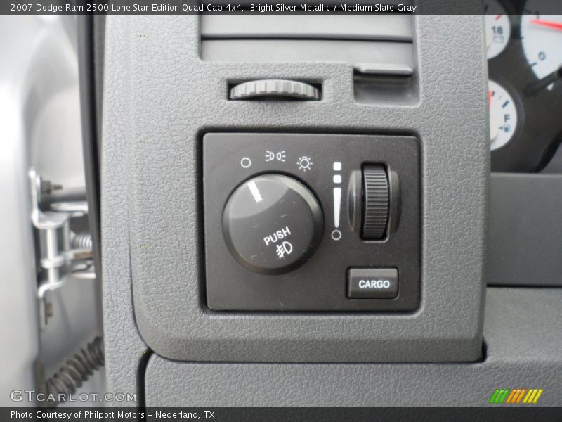 Bright Silver Metallic / Medium Slate Gray 2007 Dodge Ram 2500 Lone Star Edition Quad Cab 4x4
