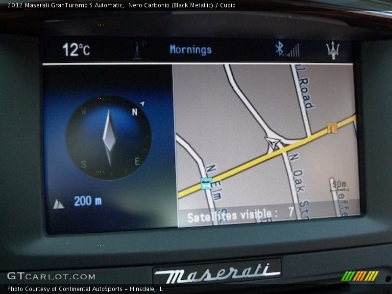 Navigation of 2012 GranTurismo S Automatic