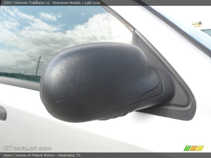 Silverstone Metallic / Light Gray 2007 Chevrolet TrailBlazer LS
