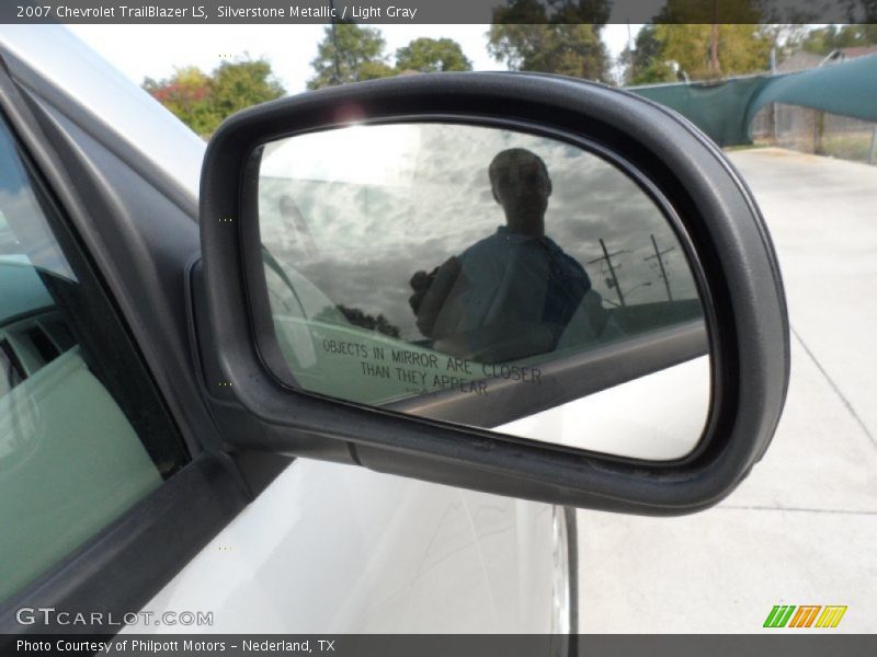 Silverstone Metallic / Light Gray 2007 Chevrolet TrailBlazer LS