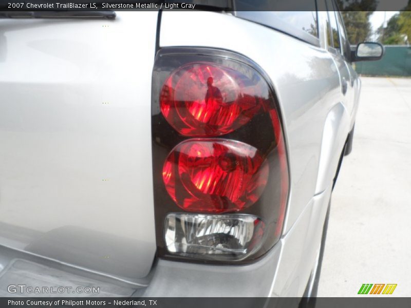 Silverstone Metallic / Light Gray 2007 Chevrolet TrailBlazer LS