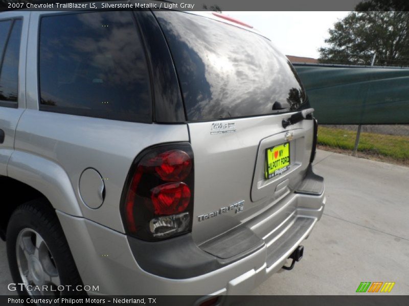 Silverstone Metallic / Light Gray 2007 Chevrolet TrailBlazer LS