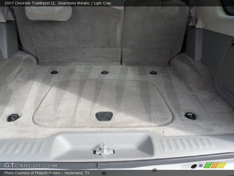 Silverstone Metallic / Light Gray 2007 Chevrolet TrailBlazer LS