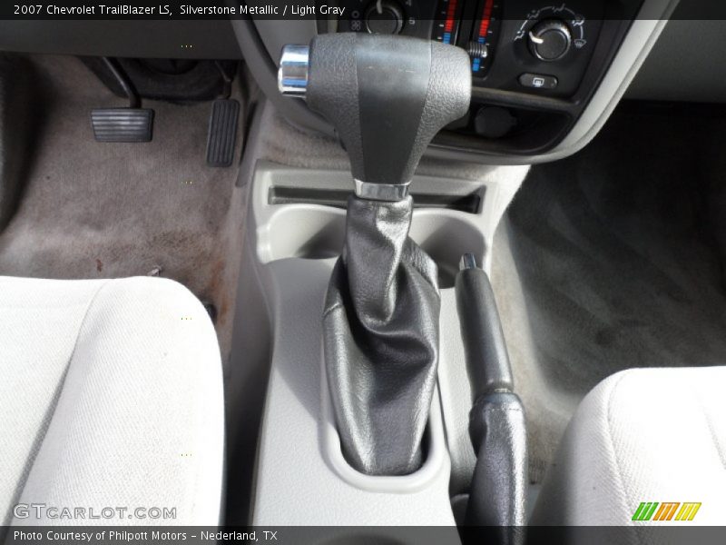 Silverstone Metallic / Light Gray 2007 Chevrolet TrailBlazer LS