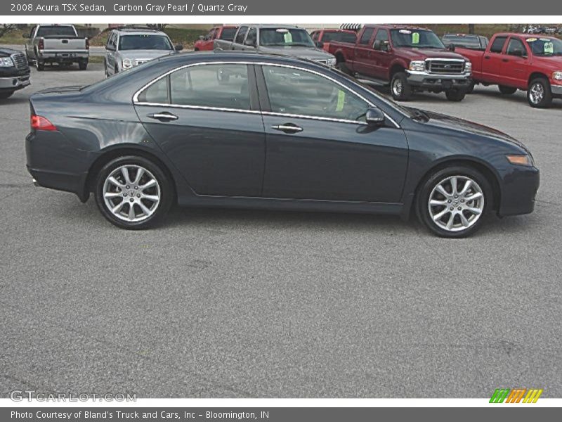 Carbon Gray Pearl / Quartz Gray 2008 Acura TSX Sedan