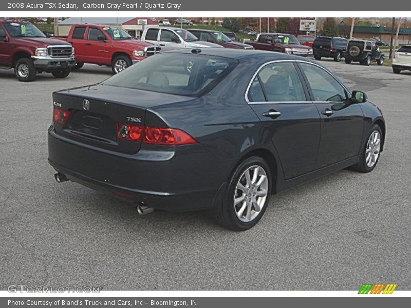 Carbon Gray Pearl / Quartz Gray 2008 Acura TSX Sedan
