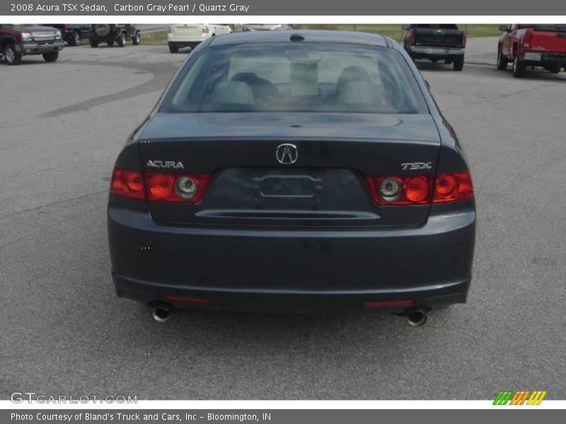 Carbon Gray Pearl / Quartz Gray 2008 Acura TSX Sedan