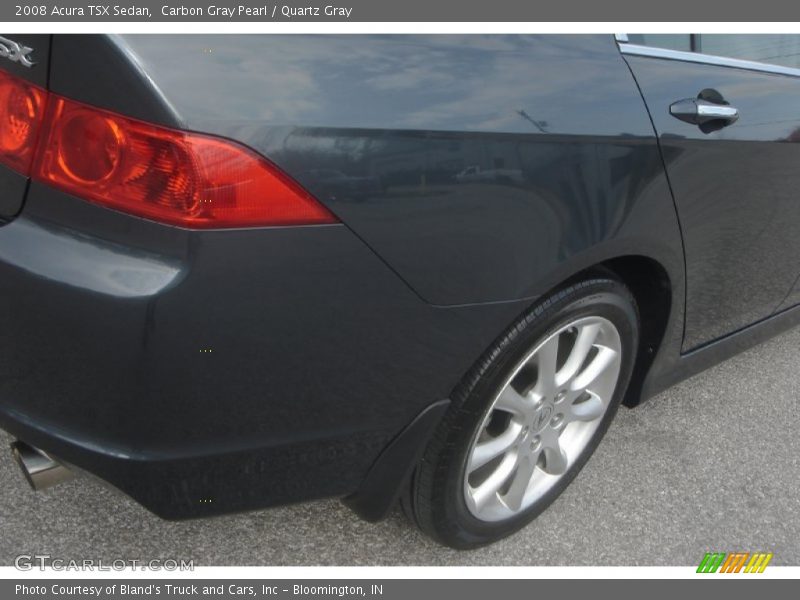 Carbon Gray Pearl / Quartz Gray 2008 Acura TSX Sedan