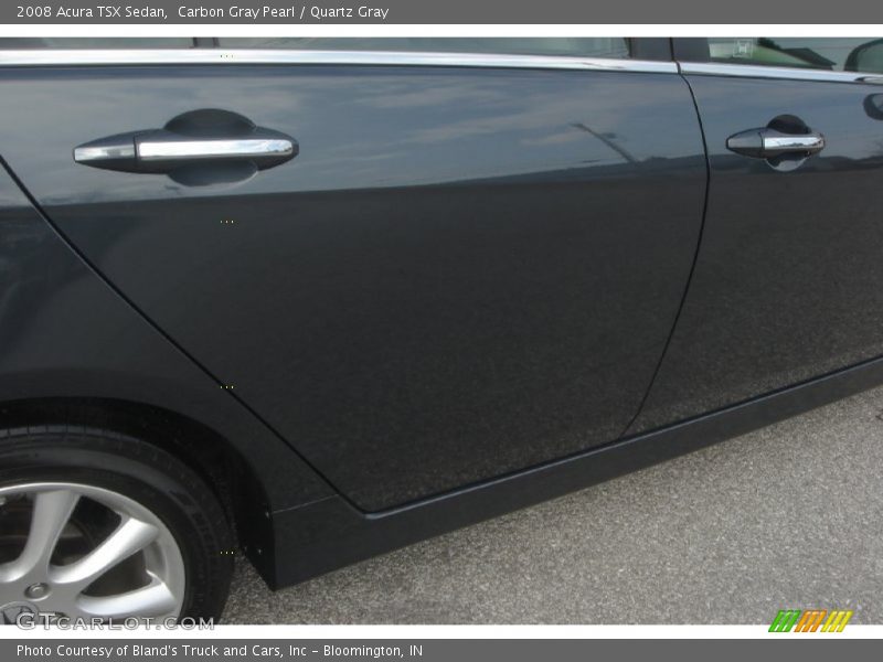 Carbon Gray Pearl / Quartz Gray 2008 Acura TSX Sedan