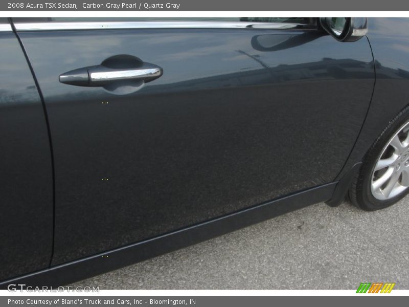 Carbon Gray Pearl / Quartz Gray 2008 Acura TSX Sedan