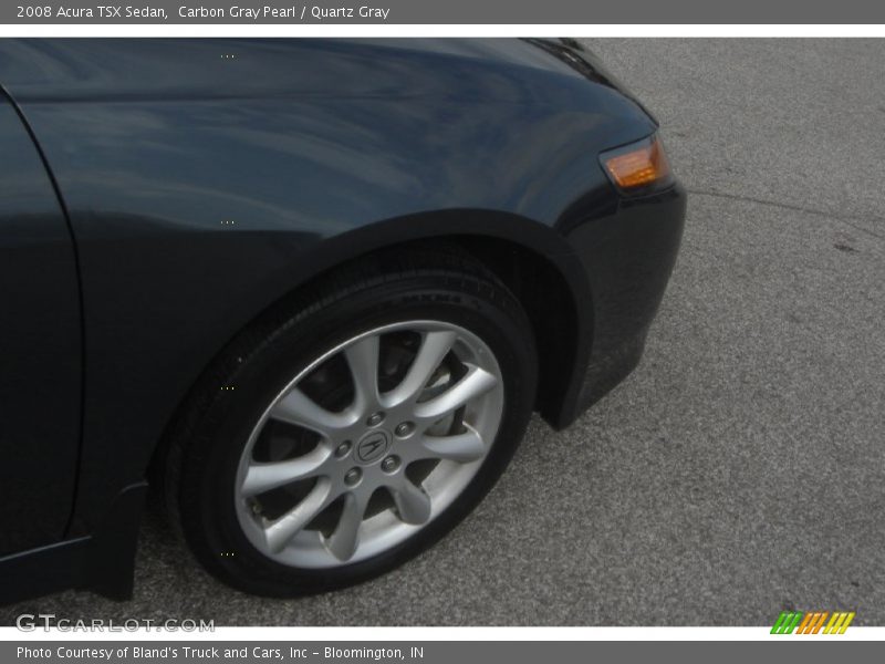 Carbon Gray Pearl / Quartz Gray 2008 Acura TSX Sedan