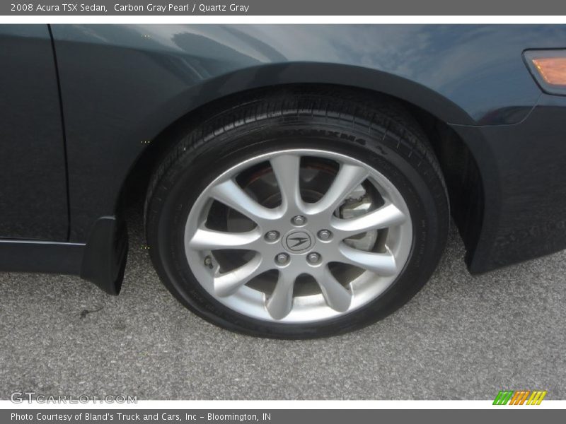 Carbon Gray Pearl / Quartz Gray 2008 Acura TSX Sedan