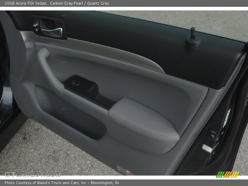 Carbon Gray Pearl / Quartz Gray 2008 Acura TSX Sedan