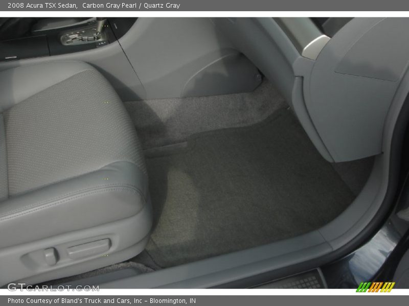 Carbon Gray Pearl / Quartz Gray 2008 Acura TSX Sedan