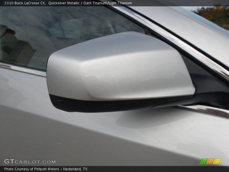 Quicksilver Metallic / Dark Titanium/Light Titanium 2010 Buick LaCrosse CX