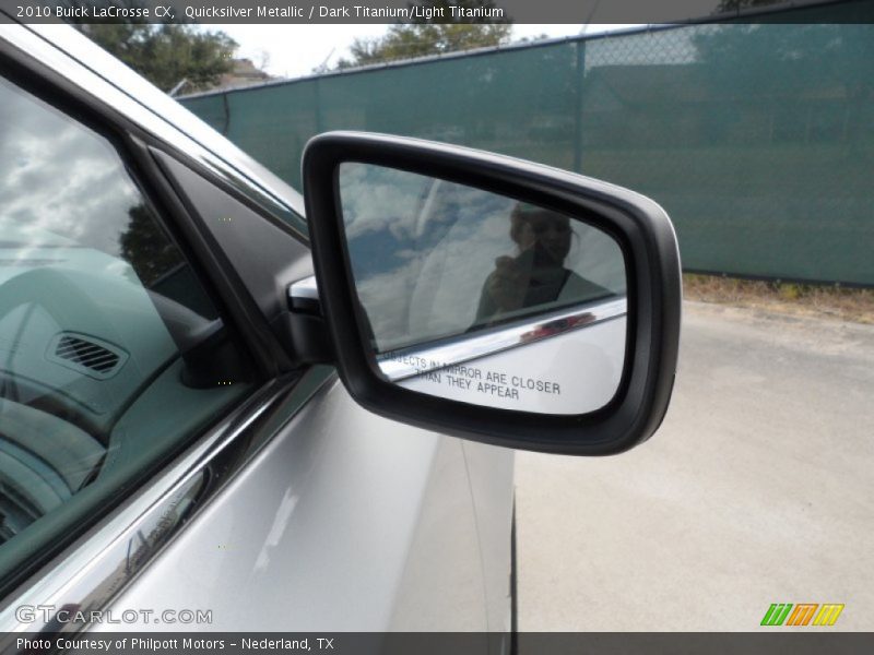 Quicksilver Metallic / Dark Titanium/Light Titanium 2010 Buick LaCrosse CX