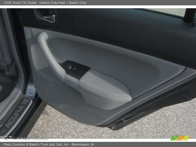 Carbon Gray Pearl / Quartz Gray 2008 Acura TSX Sedan