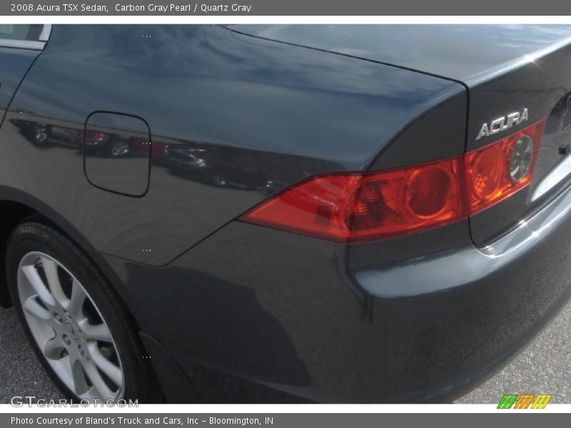 Carbon Gray Pearl / Quartz Gray 2008 Acura TSX Sedan