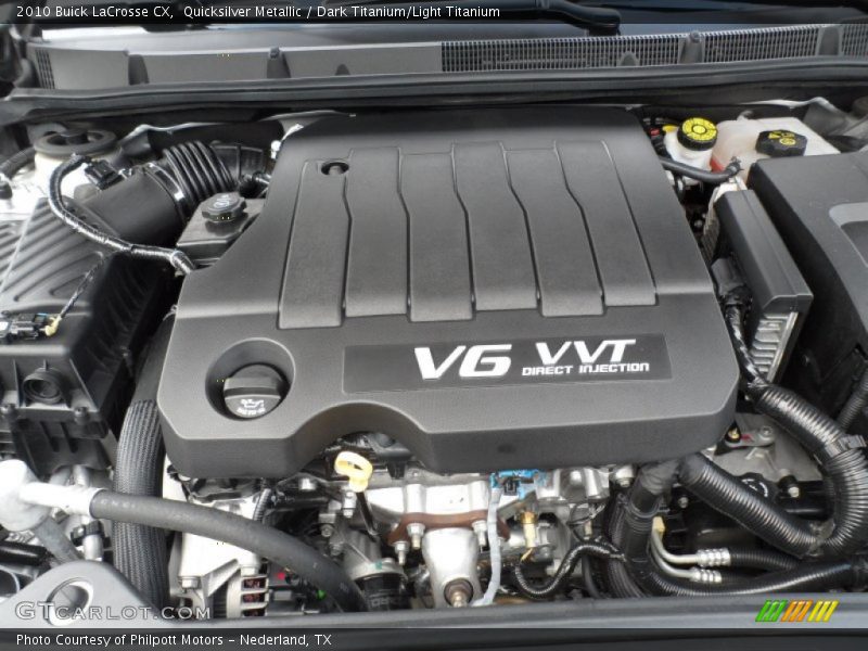Quicksilver Metallic / Dark Titanium/Light Titanium 2010 Buick LaCrosse CX