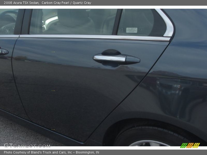 Carbon Gray Pearl / Quartz Gray 2008 Acura TSX Sedan