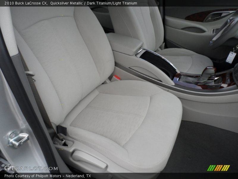 Quicksilver Metallic / Dark Titanium/Light Titanium 2010 Buick LaCrosse CX