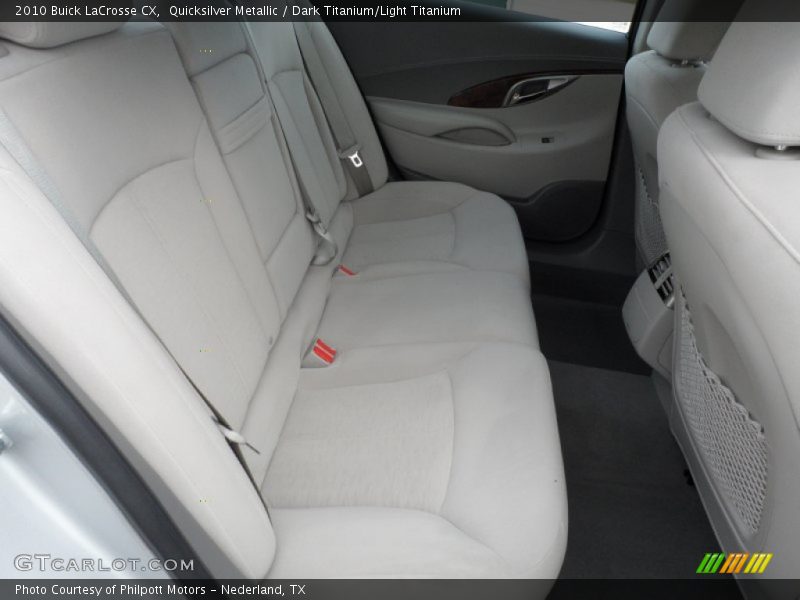 Quicksilver Metallic / Dark Titanium/Light Titanium 2010 Buick LaCrosse CX