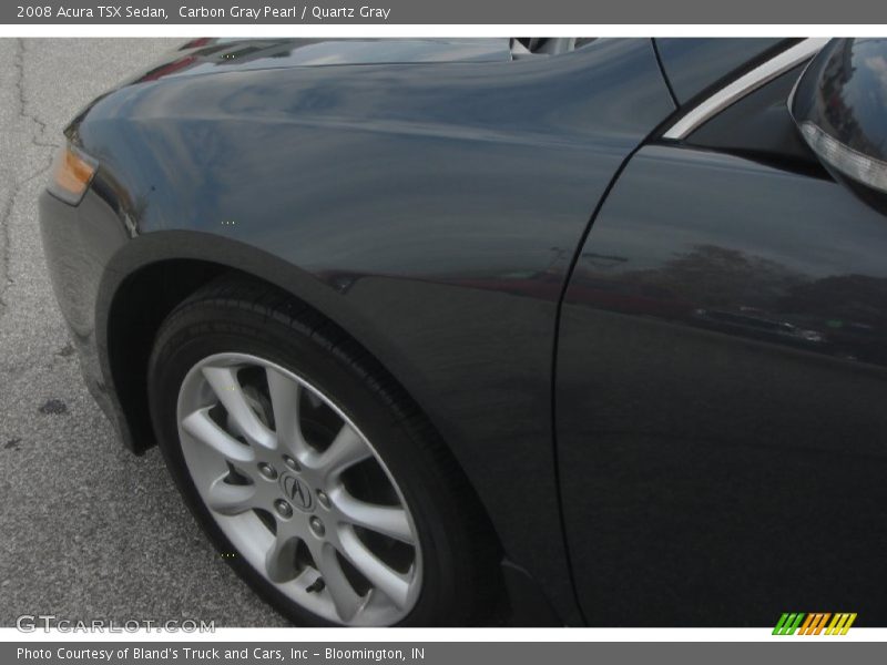 Carbon Gray Pearl / Quartz Gray 2008 Acura TSX Sedan