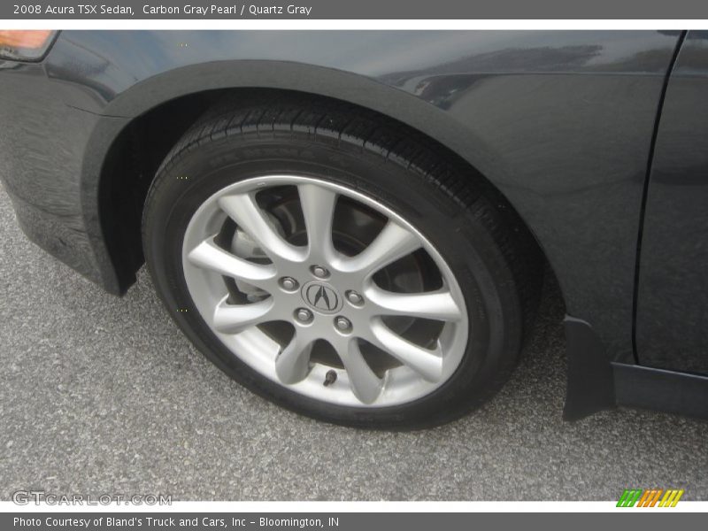 Carbon Gray Pearl / Quartz Gray 2008 Acura TSX Sedan