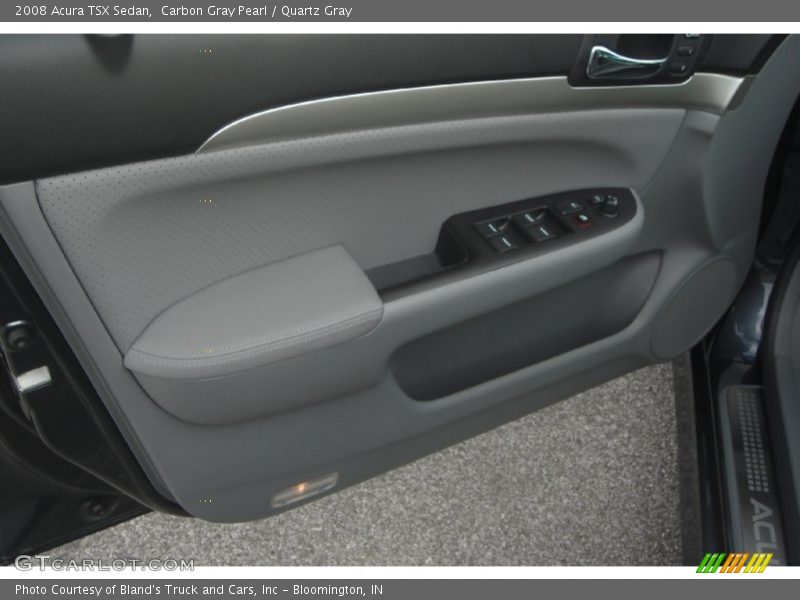 Carbon Gray Pearl / Quartz Gray 2008 Acura TSX Sedan