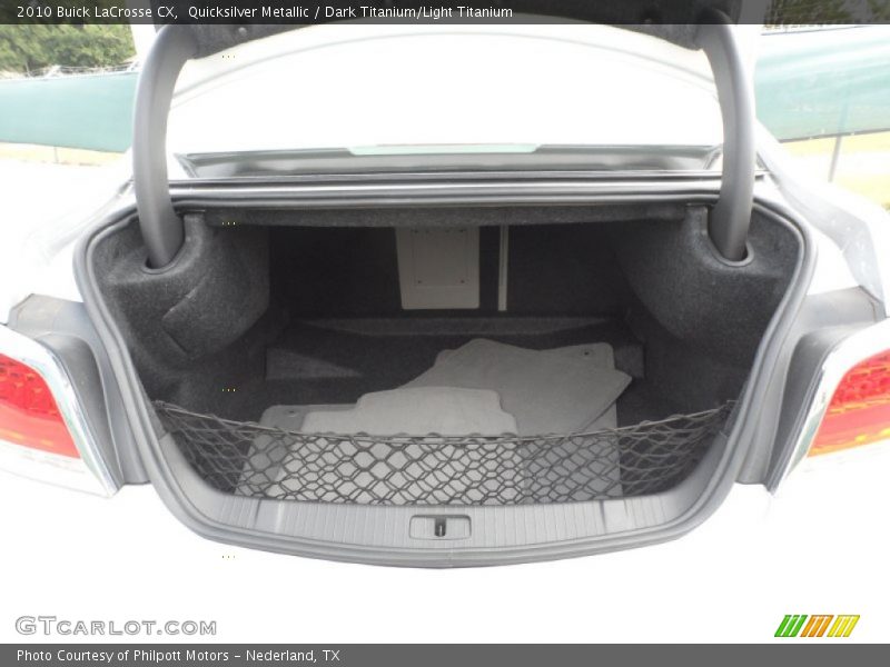 Quicksilver Metallic / Dark Titanium/Light Titanium 2010 Buick LaCrosse CX