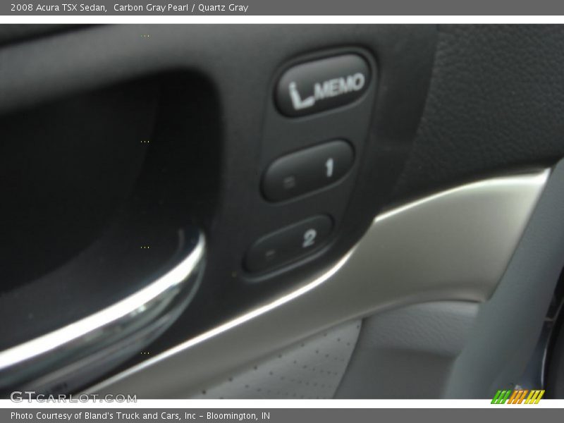 Carbon Gray Pearl / Quartz Gray 2008 Acura TSX Sedan