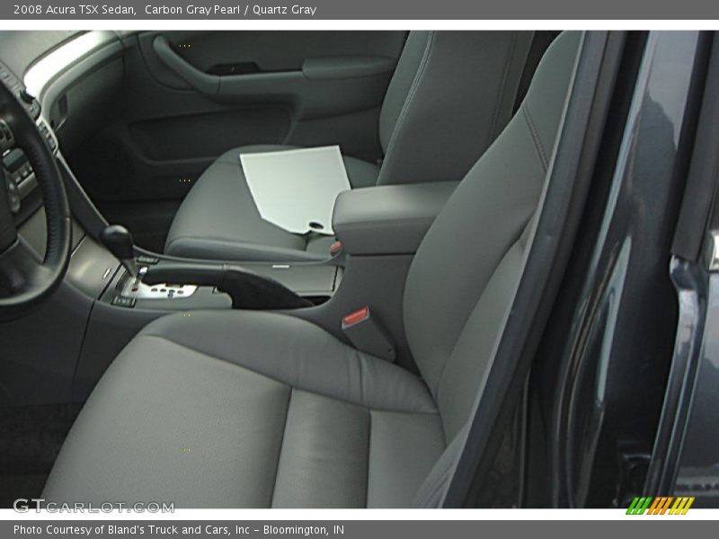 Carbon Gray Pearl / Quartz Gray 2008 Acura TSX Sedan