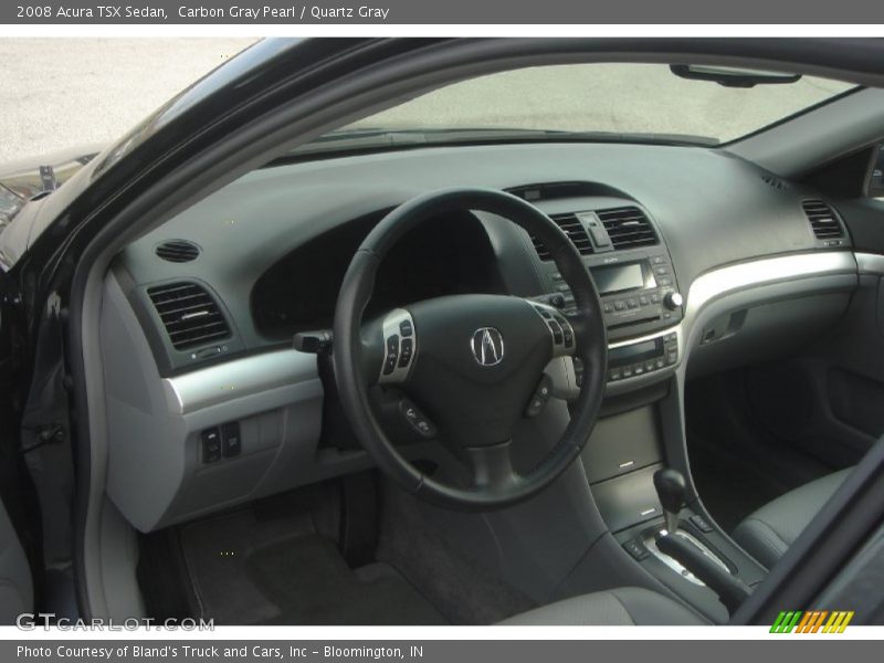 Carbon Gray Pearl / Quartz Gray 2008 Acura TSX Sedan