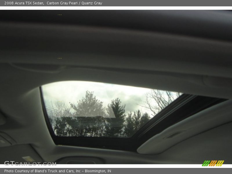 Carbon Gray Pearl / Quartz Gray 2008 Acura TSX Sedan