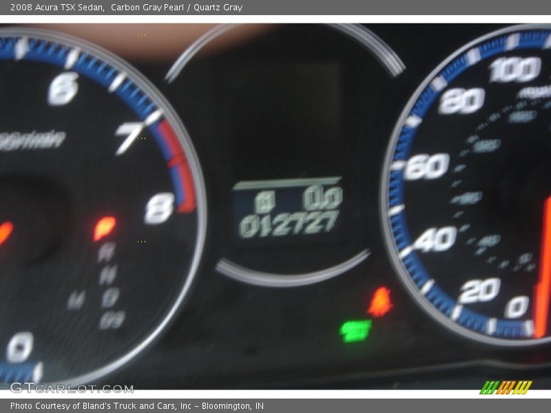 Carbon Gray Pearl / Quartz Gray 2008 Acura TSX Sedan