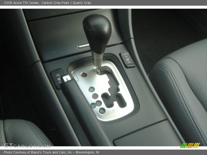 Carbon Gray Pearl / Quartz Gray 2008 Acura TSX Sedan