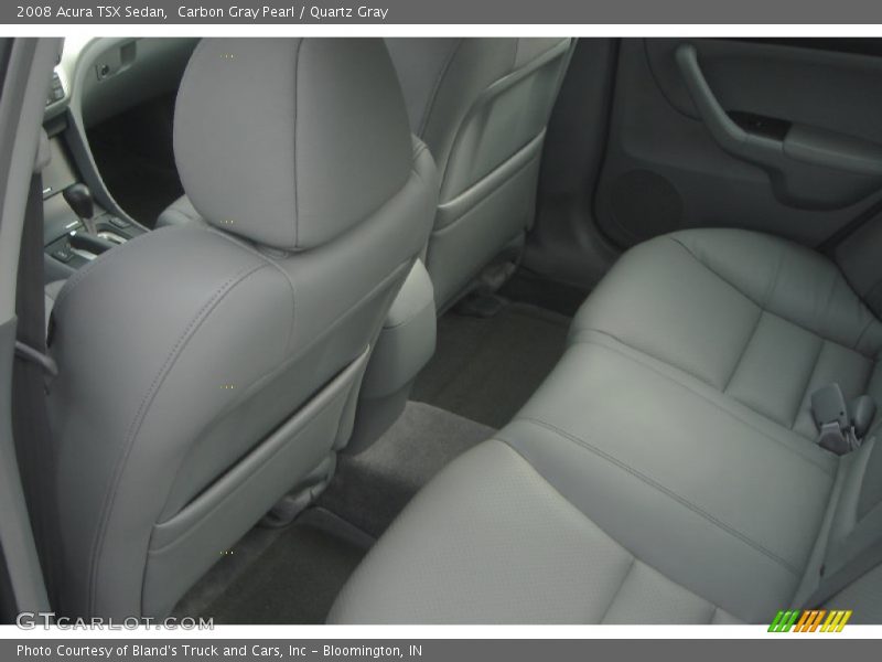 Carbon Gray Pearl / Quartz Gray 2008 Acura TSX Sedan