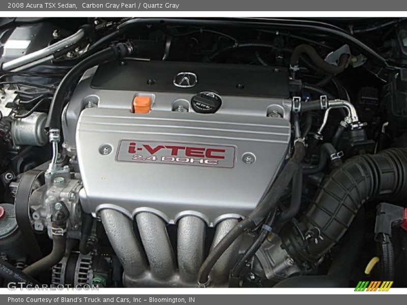 Carbon Gray Pearl / Quartz Gray 2008 Acura TSX Sedan