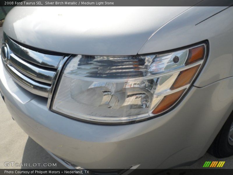 Silver Birch Metallic / Medium Light Stone 2008 Ford Taurus SEL