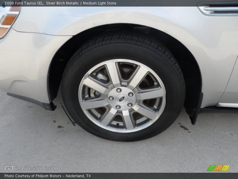 Silver Birch Metallic / Medium Light Stone 2008 Ford Taurus SEL