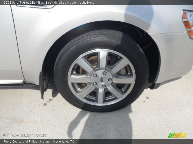 Silver Birch Metallic / Medium Light Stone 2008 Ford Taurus SEL